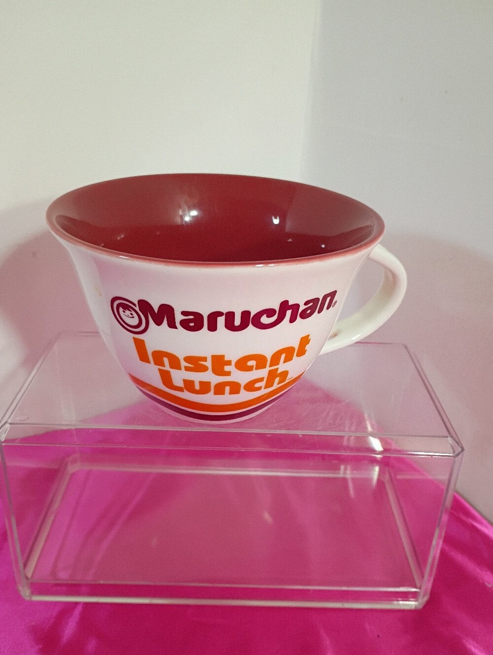 Maruchan Ramen Noodle Soup Mug Instant Lunch by MAD Engine 24oz No Spoon